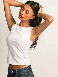 HARLOW PARIS TANK TOP - WHITE