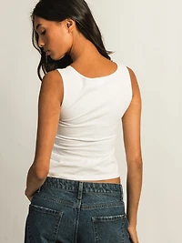 HARLOW PARIS TANK TOP - WHITE