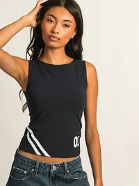 HARLOW PARIS PRINT TANK TOP - NAVY
