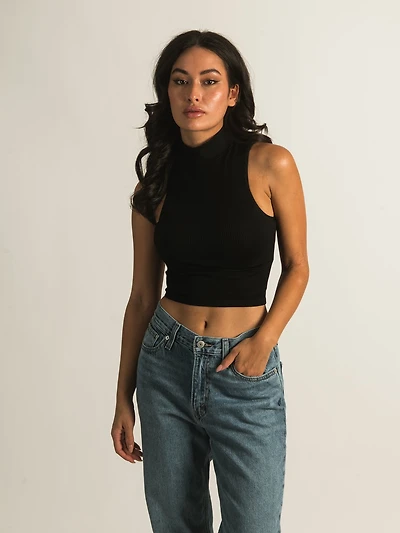 HARLOW MOCK SLEEVELESS TANK TOP