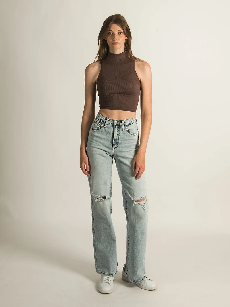HARLOW MOCK SLEEVELESS TANK TOP