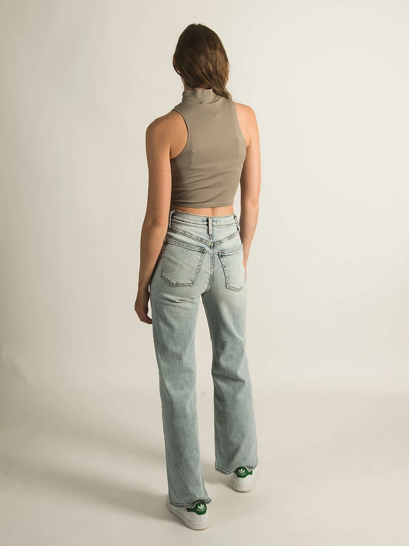 HARLOW MOCK SLEEVELESS TANK TOP - CLEARANCE