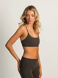 BRALETTE HARLOW CLASSIC SCOOP – CHARCOAL
