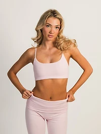 HARLOW CLASSIC SCOOP BRALETTE - LIGHT PINK