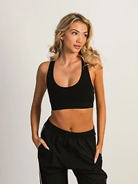 HARLOW RACERBACK BRALETTE - BLACK