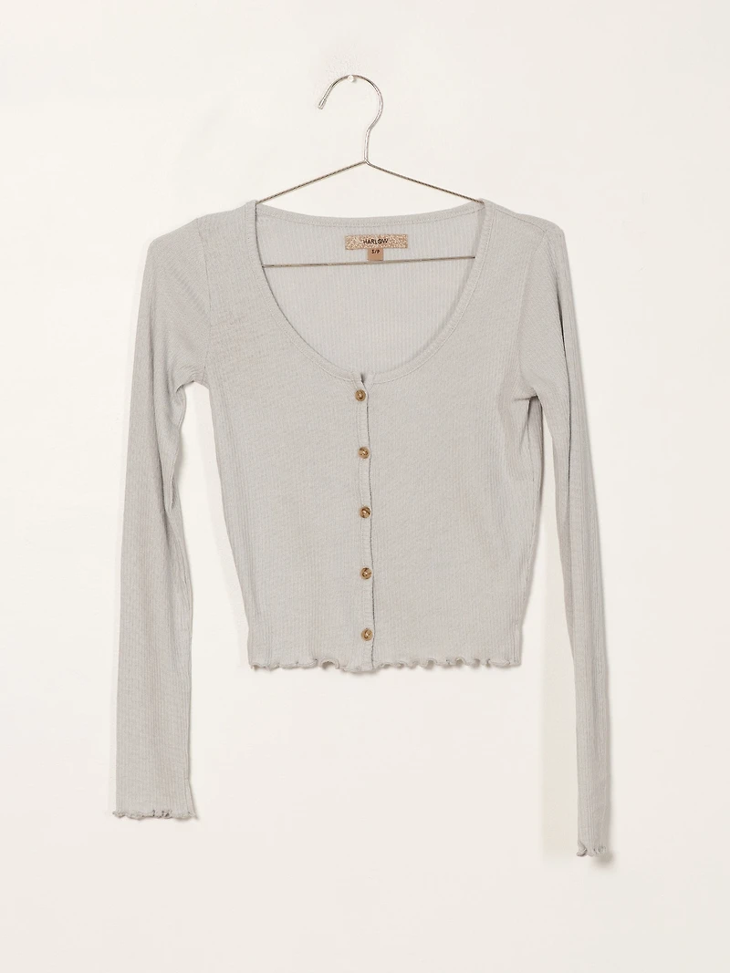 HARLOW PATRICIA SCOOP CARDIGAN - CLEARANCE