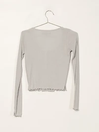 HARLOW PATRICIA SCOOP CARDIGAN - CLEARANCE