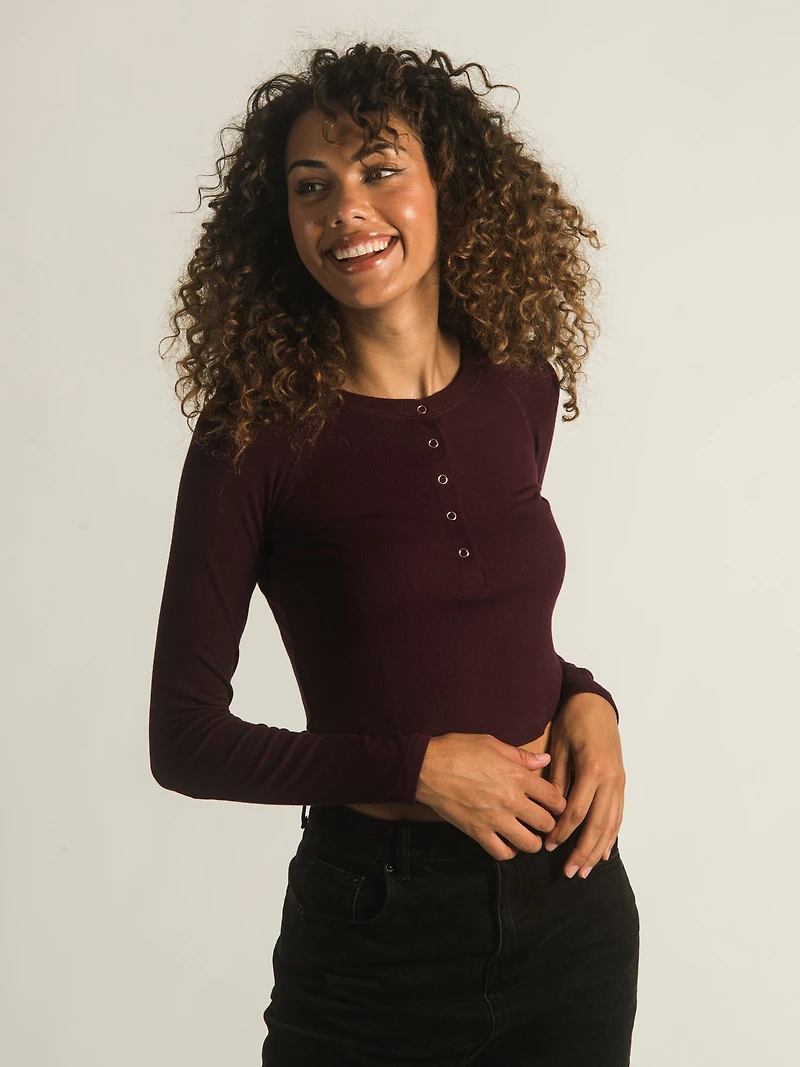 HARLOW MERCEDES HENLEY À MANCHES LONGUES