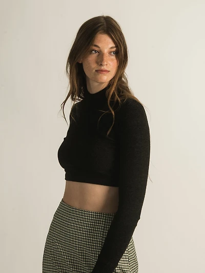 COL ROULÉ EN PELUCHE HARLOW - DÉSTOCKAGE