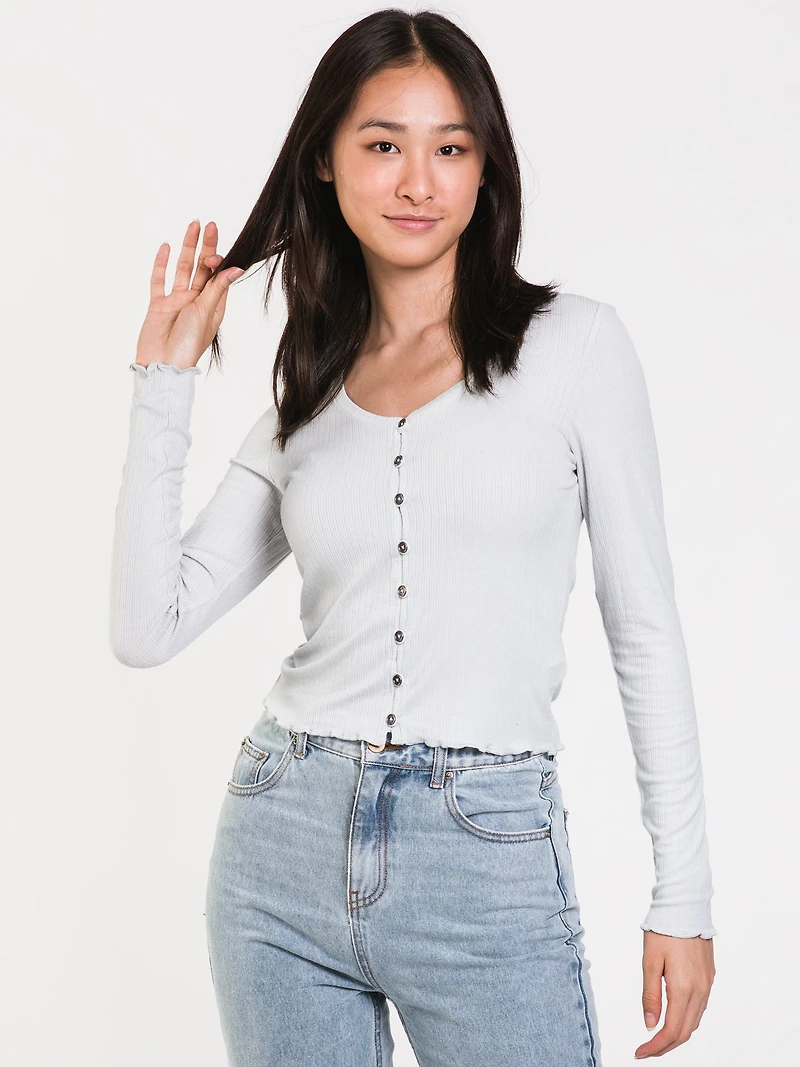 WOMENS HELEN LONG SLEEVE BUTTON UP