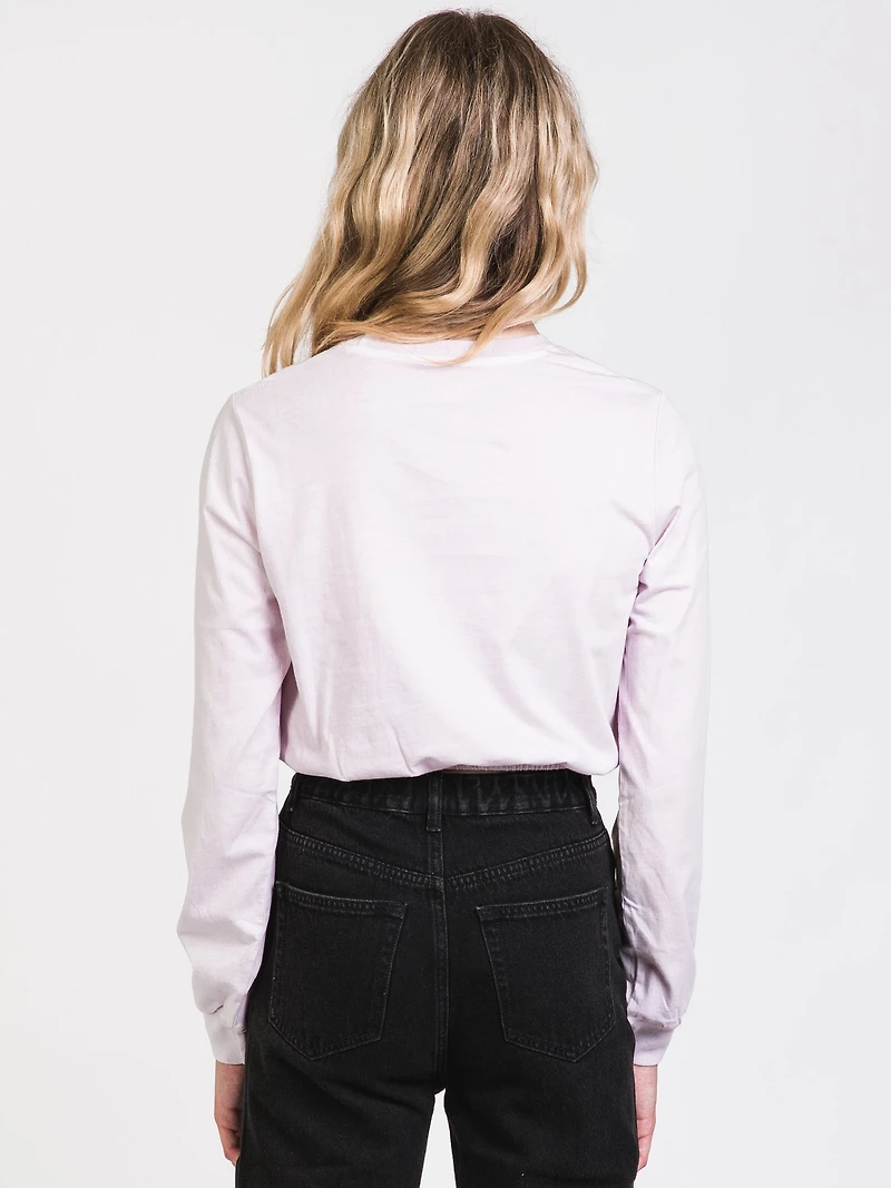 T-SHIRT ÉLASTIQUE À MANCHES LONGUES MONICA POUR FEMMES
