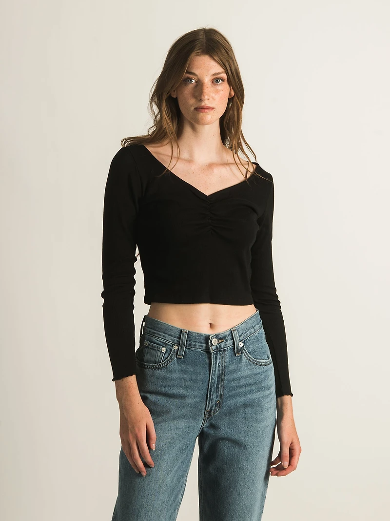 HARLOW KYLIE LONG SLEEVE VNECK