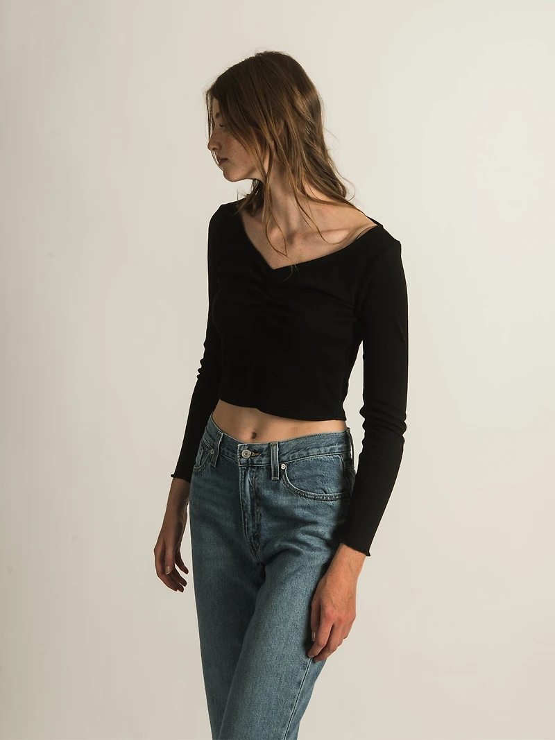 HARLOW KYLIE LONG SLEEVE VNECK