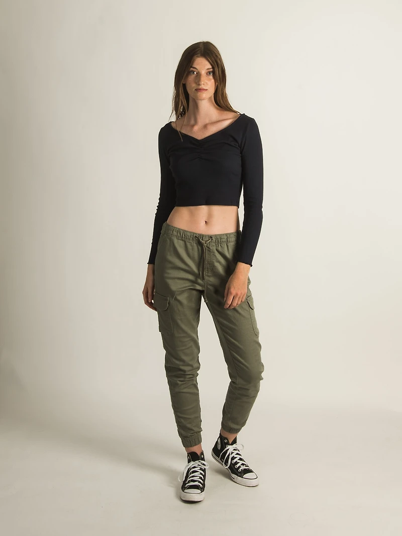 HARLOW KYLIE LONG SLEEVE VNECK