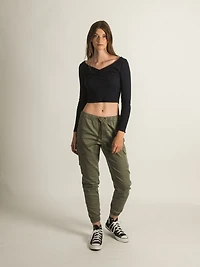HARLOW KYLIE LONG SLEEVE VNECK