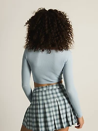 HARLOW SQUARE NECK SEAMLESS LONG SLEEVE