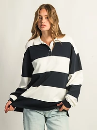 HARLOW RORY RUGBY LONG SLEEVE - NAVY