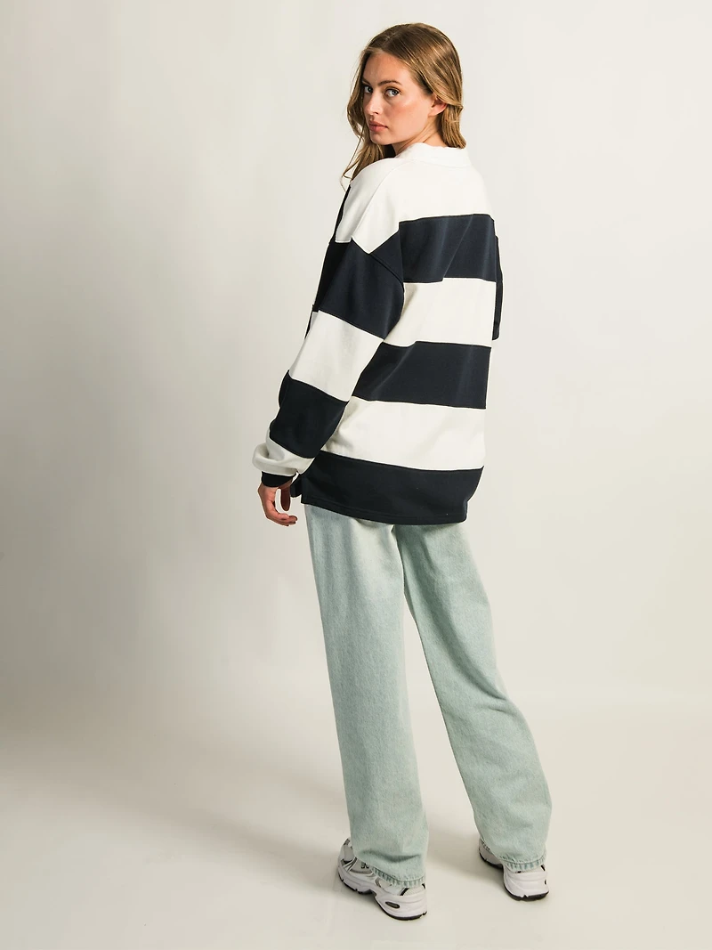 HARLOW RORY RUGBY LONG SLEEVE - NAVY