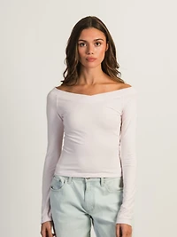 HARLOW CHLOE LONGSLEEVE - BABY PINK
