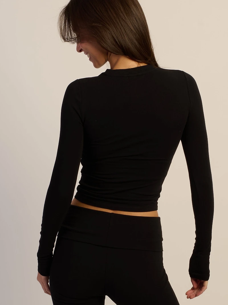 HARLOW GIA LONGLEEVE - NOIR