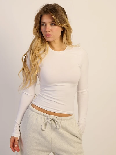 HARLOW GIA LONGSLEEVE - WHITE