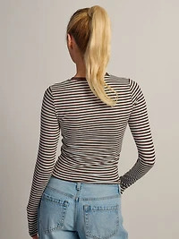 HARLOW KATIE LONG SLEEVE - STRIPE
