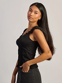 HARLOW CHEMISE EMILY - NOIR