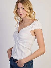 TOP HARLOW EMILY - BLANC