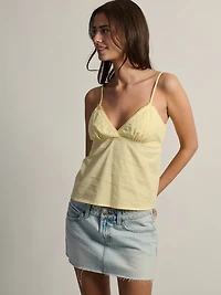 HARLOW DELILAH TANK - YELLOW