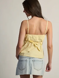 HARLOW DELILAH TANK - YELLOW