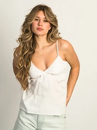 HARLOW DELILAH TANK TOP - WHITE