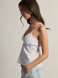 HARLOW DELILAH TANK TOP - WHITE
