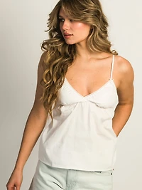 HARLOW DELILAH TANK TOP - WHITE