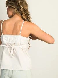 HARLOW DELILAH TANK TOP - WHITE