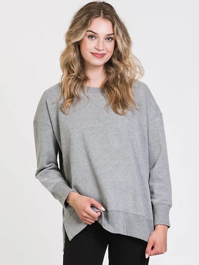 HARLOW SIENNA CREW NECK FLEECE