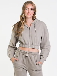 SWEAT À CAPUCHE ZIPPÉ NADIA POUR FEMMES