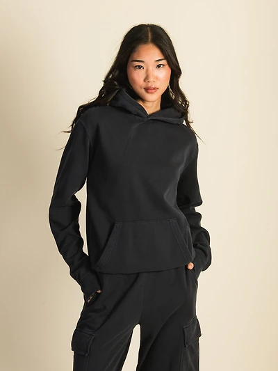 HARLOW HARLEY OVERSIZED BOYFRIEND HOODIE - NAVY CLEARANCE