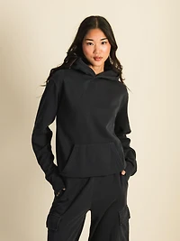 HARLOW HARLEY OVERSIZED BOYFRIEND HOODIE - NAVY CLEARANCE