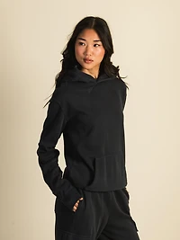 HARLOW HARLEY OVERSIZED BOYFRIEND HOODIE - NAVY CLEARANCE