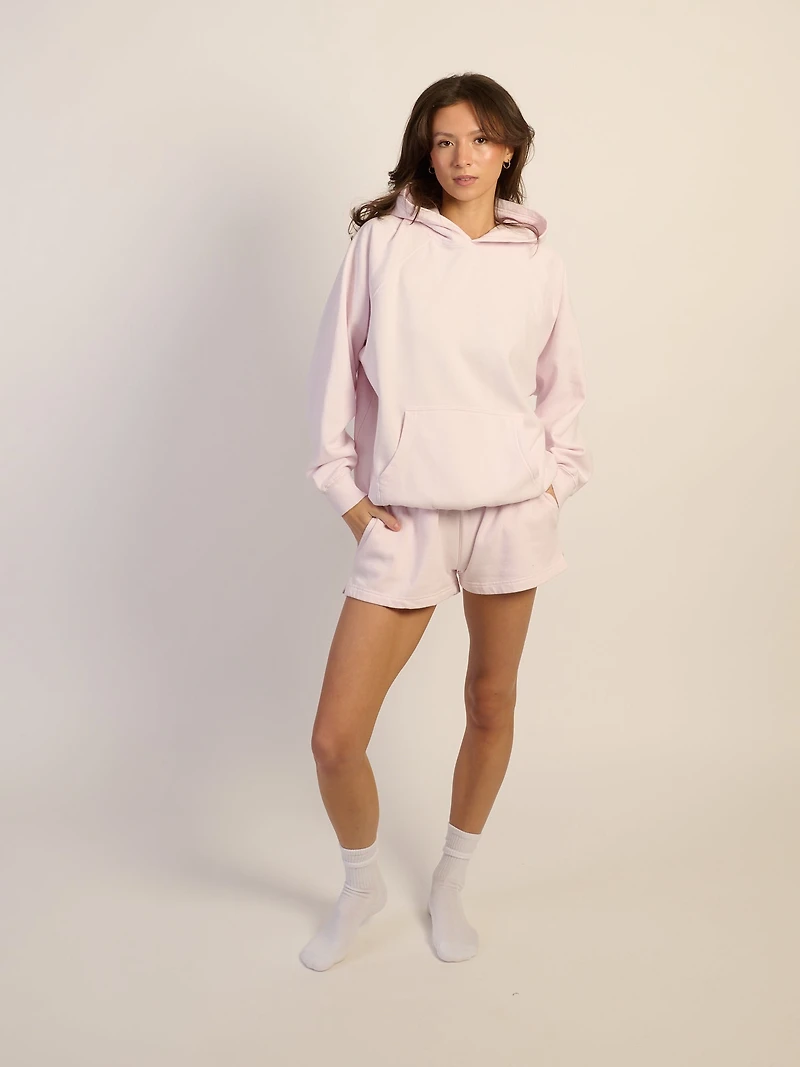 HARLOW CLOUD HOODIE - BABY PINK