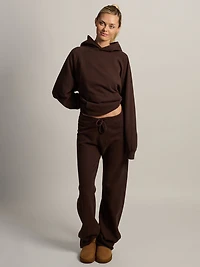 HARLOW CLOUD HOODIE - BROWN