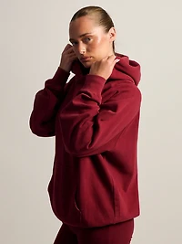 HARLOW CLOUD HOODIE - BURGUNDY