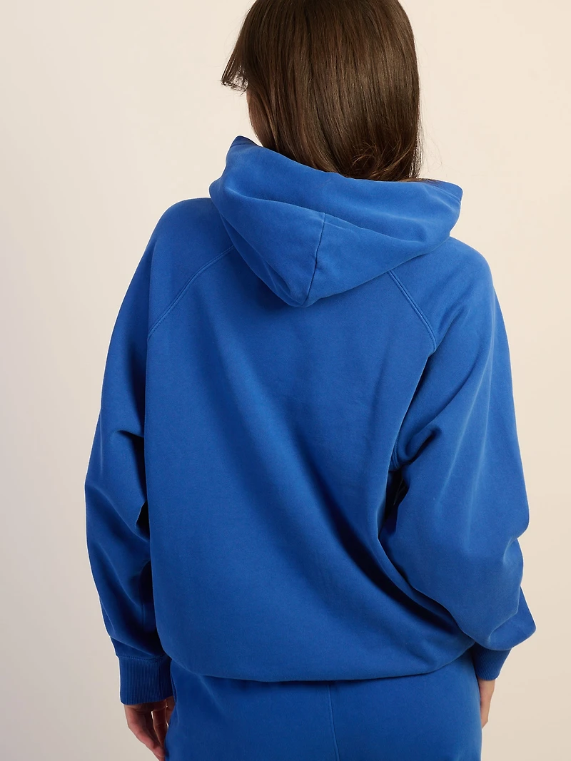 HARLOW CLOUD HOODIE - COBALT