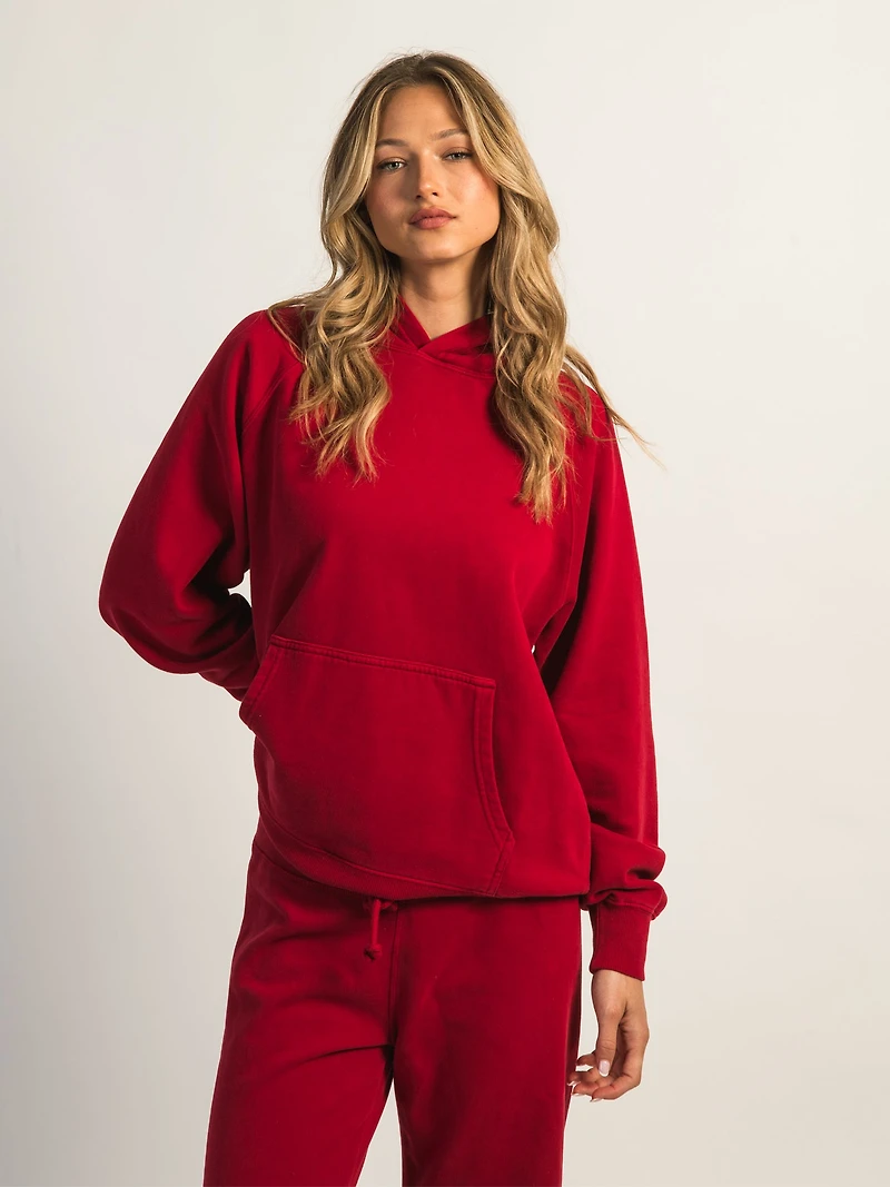 HOODIE HARLOW CLOUD - RUBIS