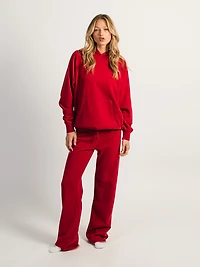 HARLOW CLOUD HOODIE - RUBY