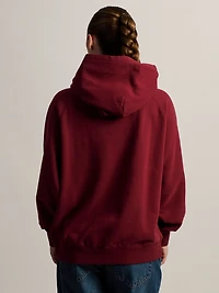 HARLOW CLOUD HOODIE - APPLIQUE BOURGOGNE