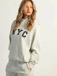 HOODIE HARLOW CLOUD -APPLIQUE