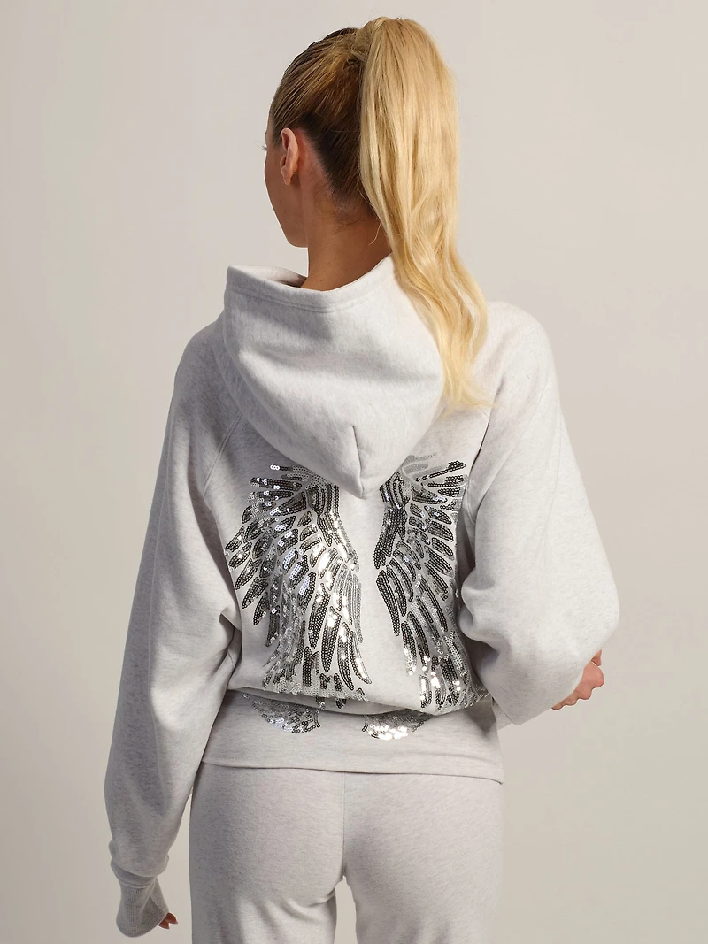 HARLOW CANDICE SWEAT À CAPUCHE - NUAGE