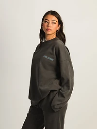 HARLOW MICHELLE PRINT CREWNECK - ASPEN CLEARANCE