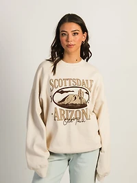 HARLOW MICHELLE PRINT CREWNECK IMPRIMÉ - SCOTTSDALE ARIZONA